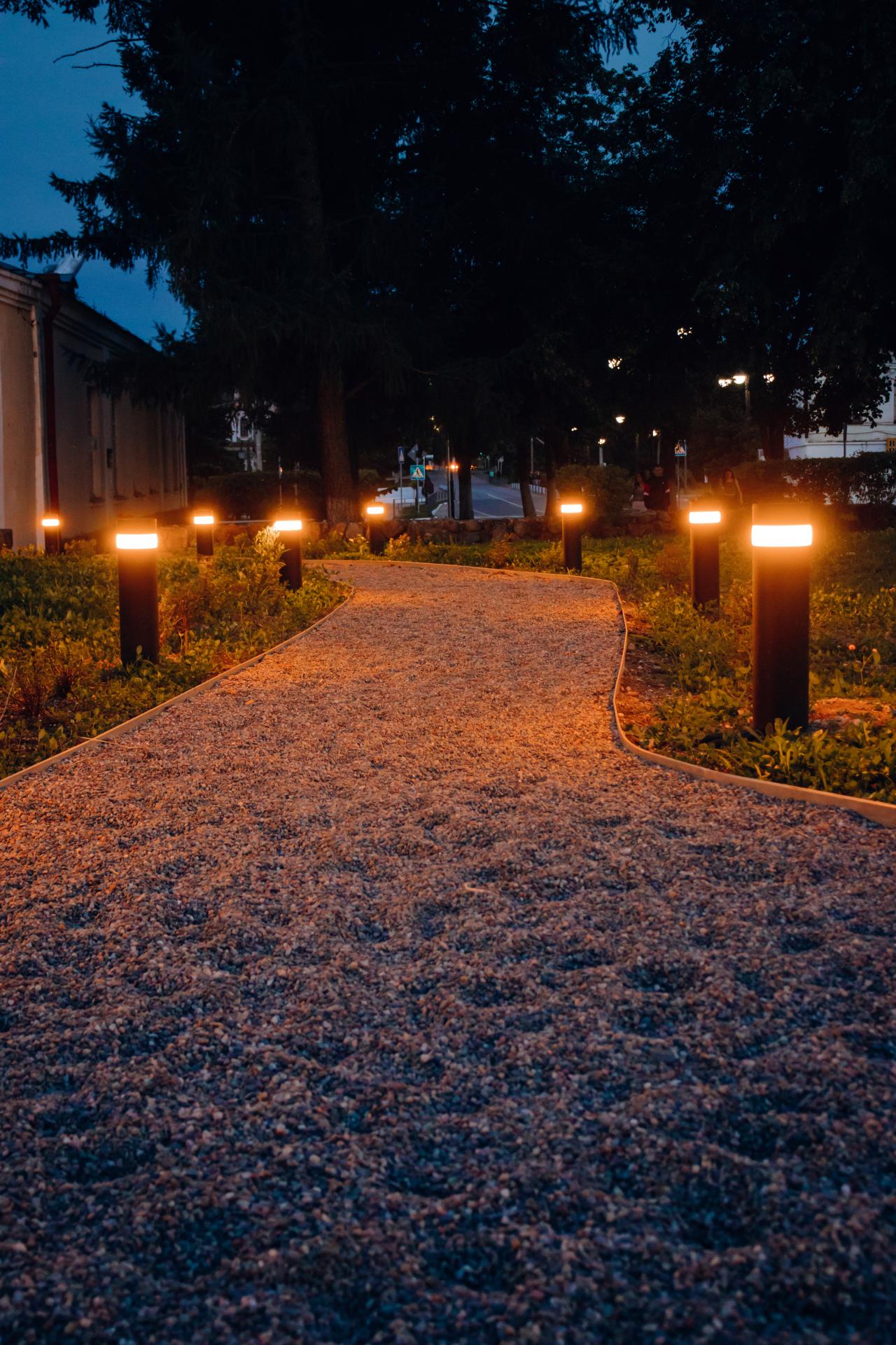 Landscape Lighting of the Square