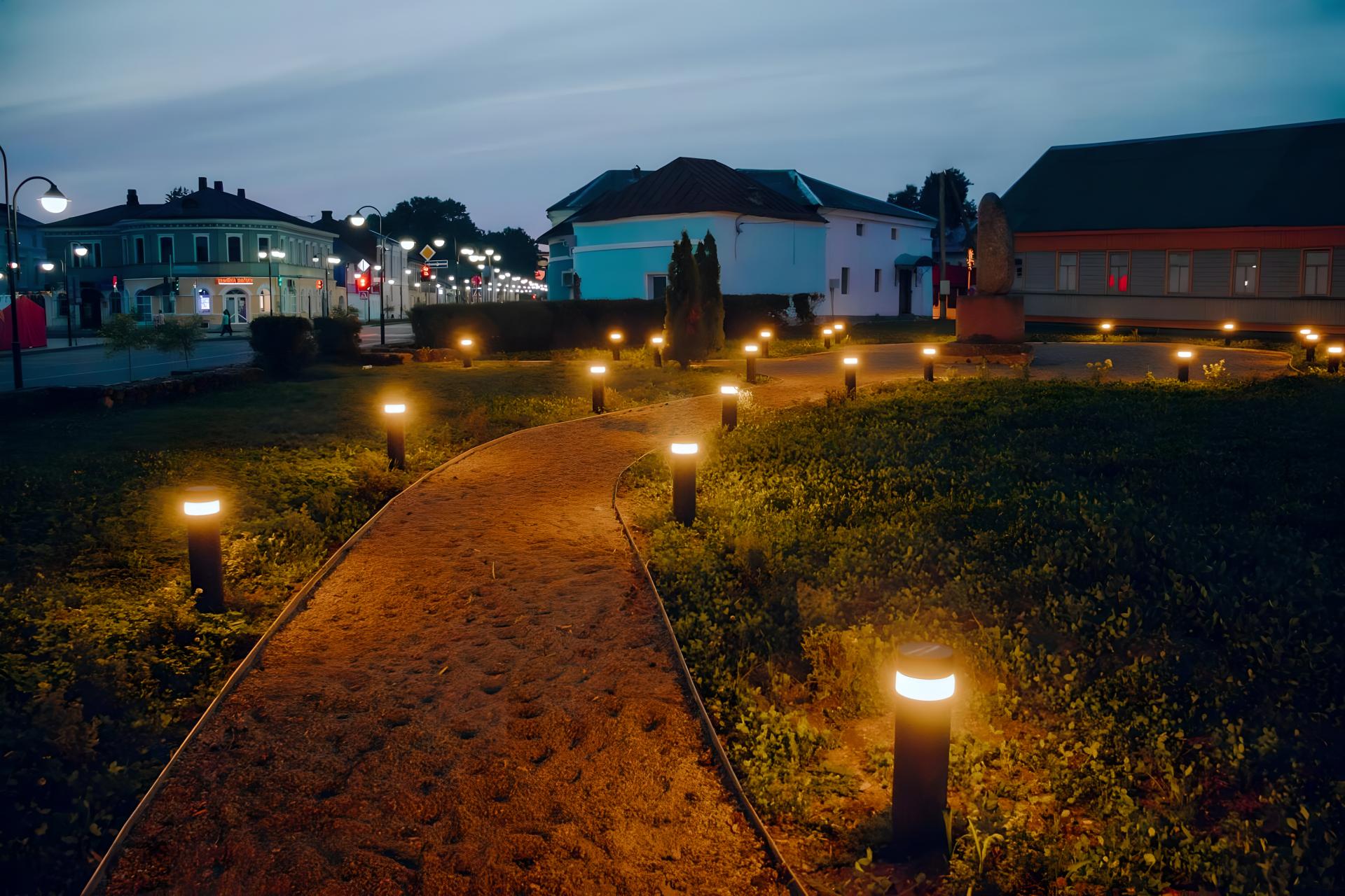 Landscape Lighting of the Square
