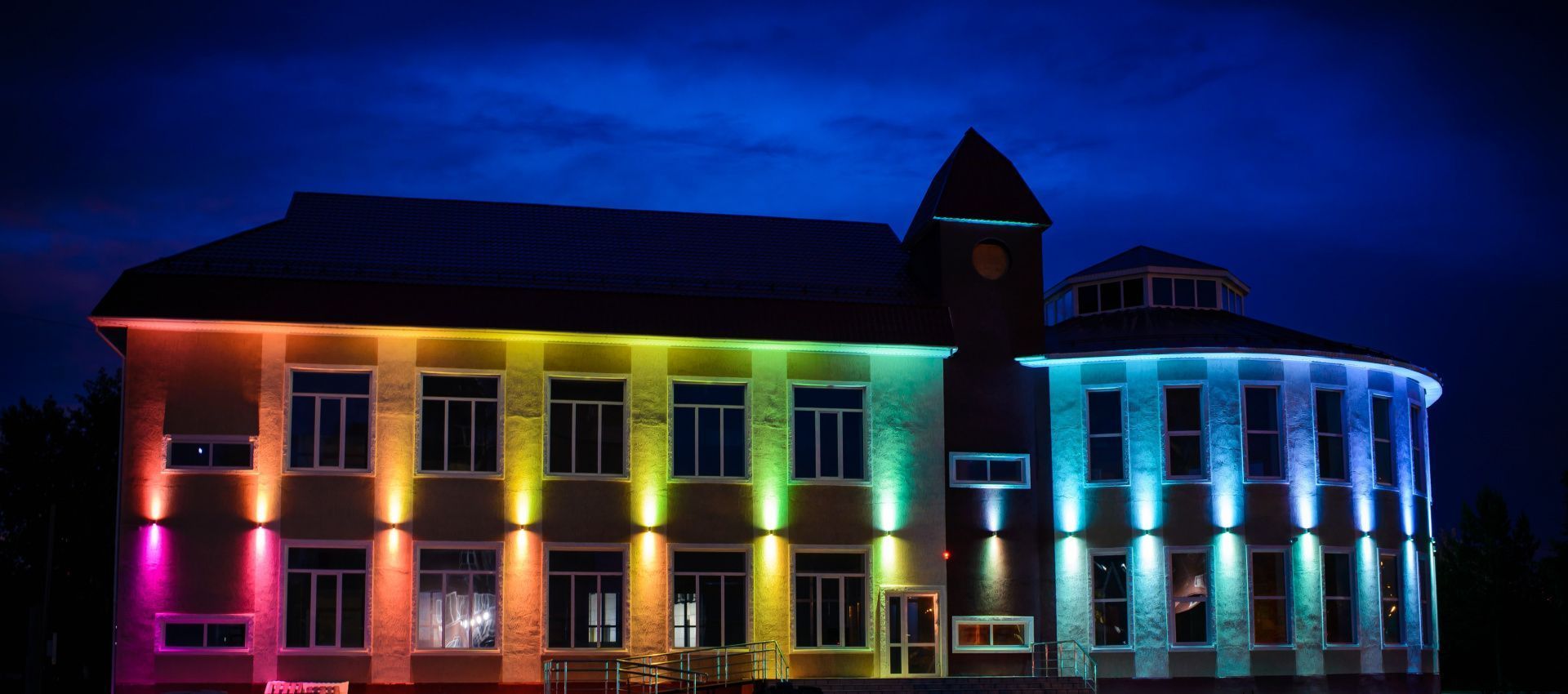Торговый центр «АРЕНА» - освещение торгового центра, Шарыпово, 2021