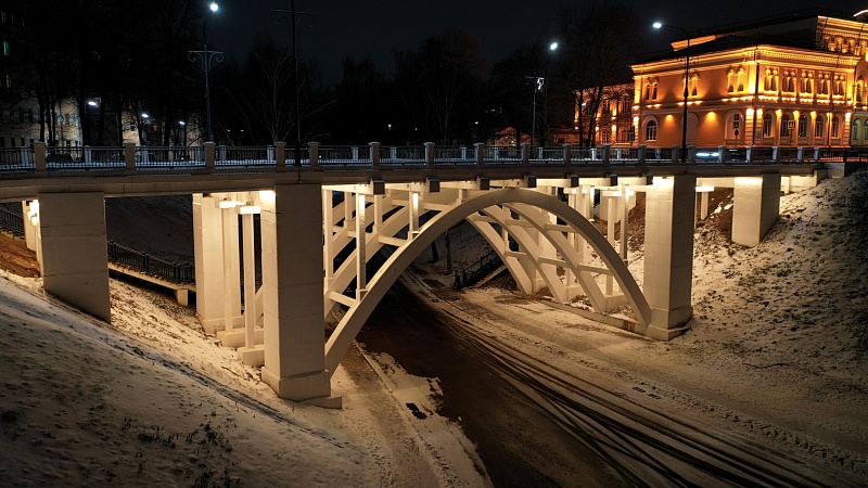 Воздвиженский мост в Ярославле