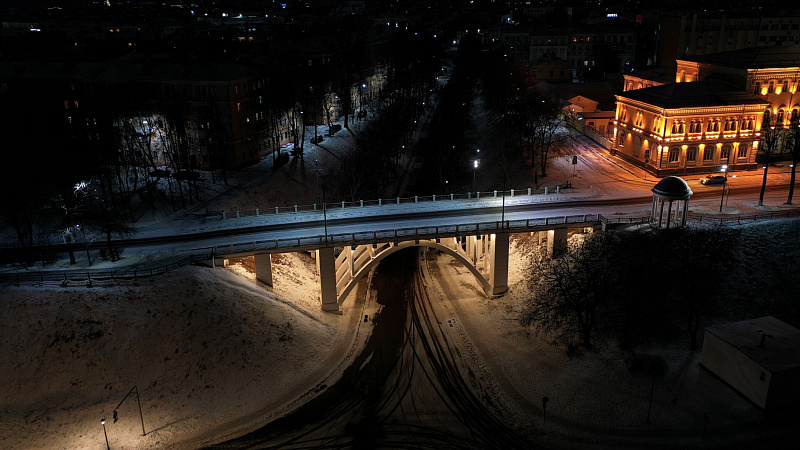 Воздвиженский мост в Ярославле