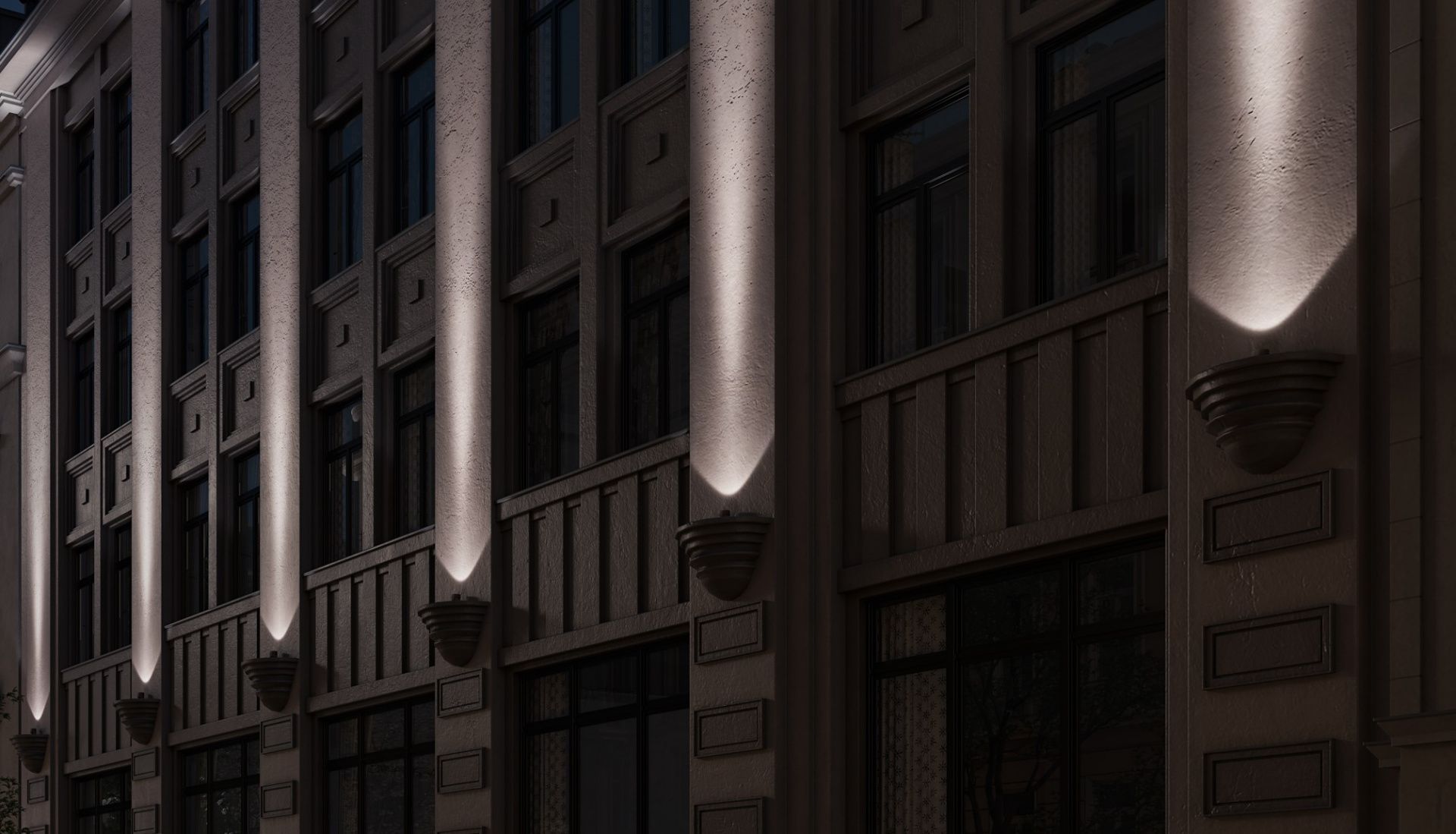 Signum - архитектурный фасадный прожектор